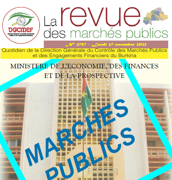 REVUE DES MARCHES PUBLICS, N°3757