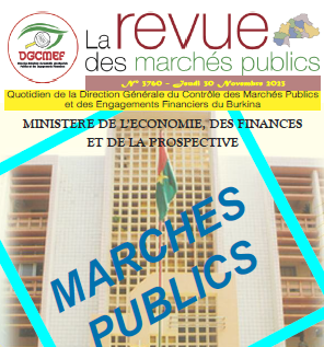 REVUE DES MARCHES PUBLICS, N°3760